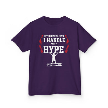 Little Brother Runs Hype Kids T-shirt