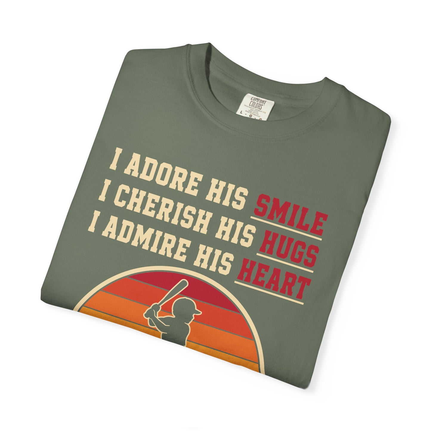 Grandma's Baseball Heart T-Shirt