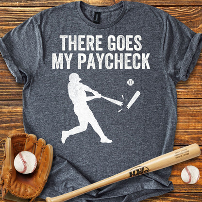 Funny Paycheck Adult T-shirt