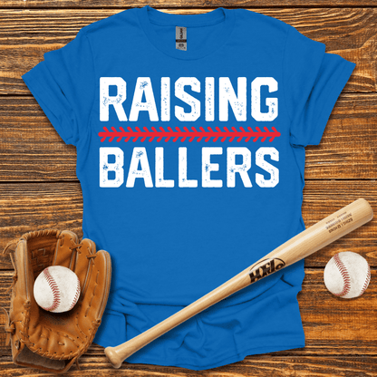 Raising Ballers Adult T-Shirt