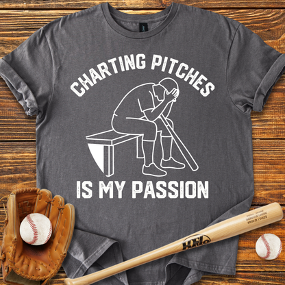 Funny Charting Pitches Adult T-Shirt