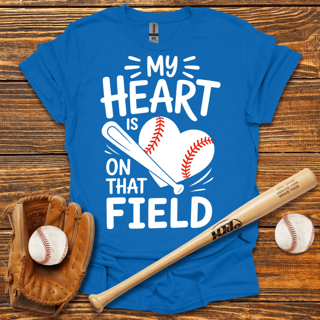 My Heart Is On That Field Tee
