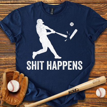 Shit Happens Adult T-shirt