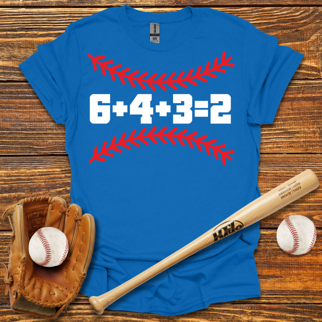 6 4 3 2 Double Play Tee