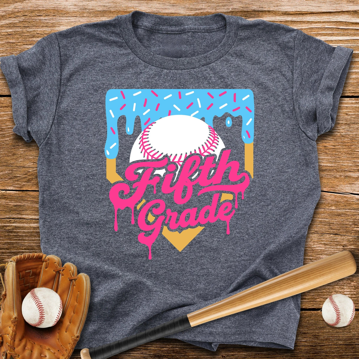 5th Grade Back to School Drip Youth Tee - HomeRun PrintsKids clothes