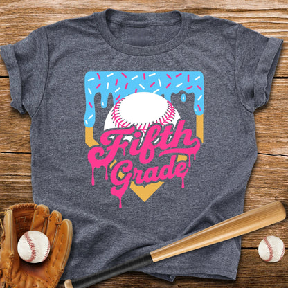 5th Grade Back to School Drip Youth Tee - HomeRun PrintsKids clothes