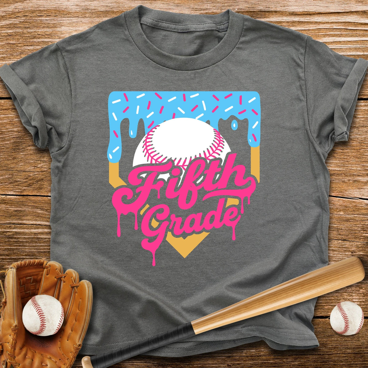 5th Grade Back to School Drip Youth Tee - HomeRun PrintsKids clothes