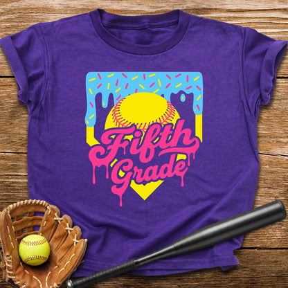 5th Grade Back to School Softball Youth Tee - HomeRun PrintsKids clothes