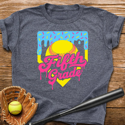 5th Grade Back to School Softball Youth Tee - HomeRun PrintsKids clothes