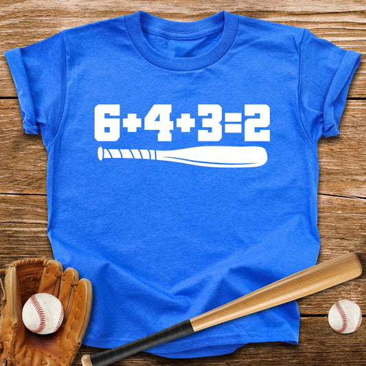 6 4 3 2 Double Play Youth Tee - HomeRun PrintsKids clothes