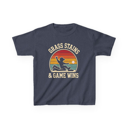 Grass Stains & Game Wins Kids T-shirt