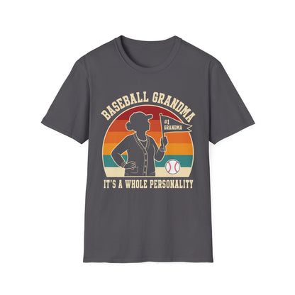 Baseball Grandma Whole Personality T-Shirt