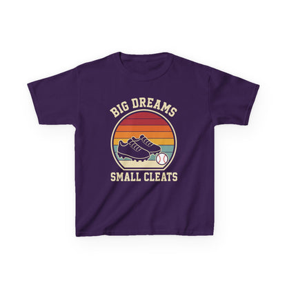 Big Dreams Small Cleats Kids T-shirt