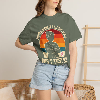 Proud Grandma Don't Test Me T-Shirt