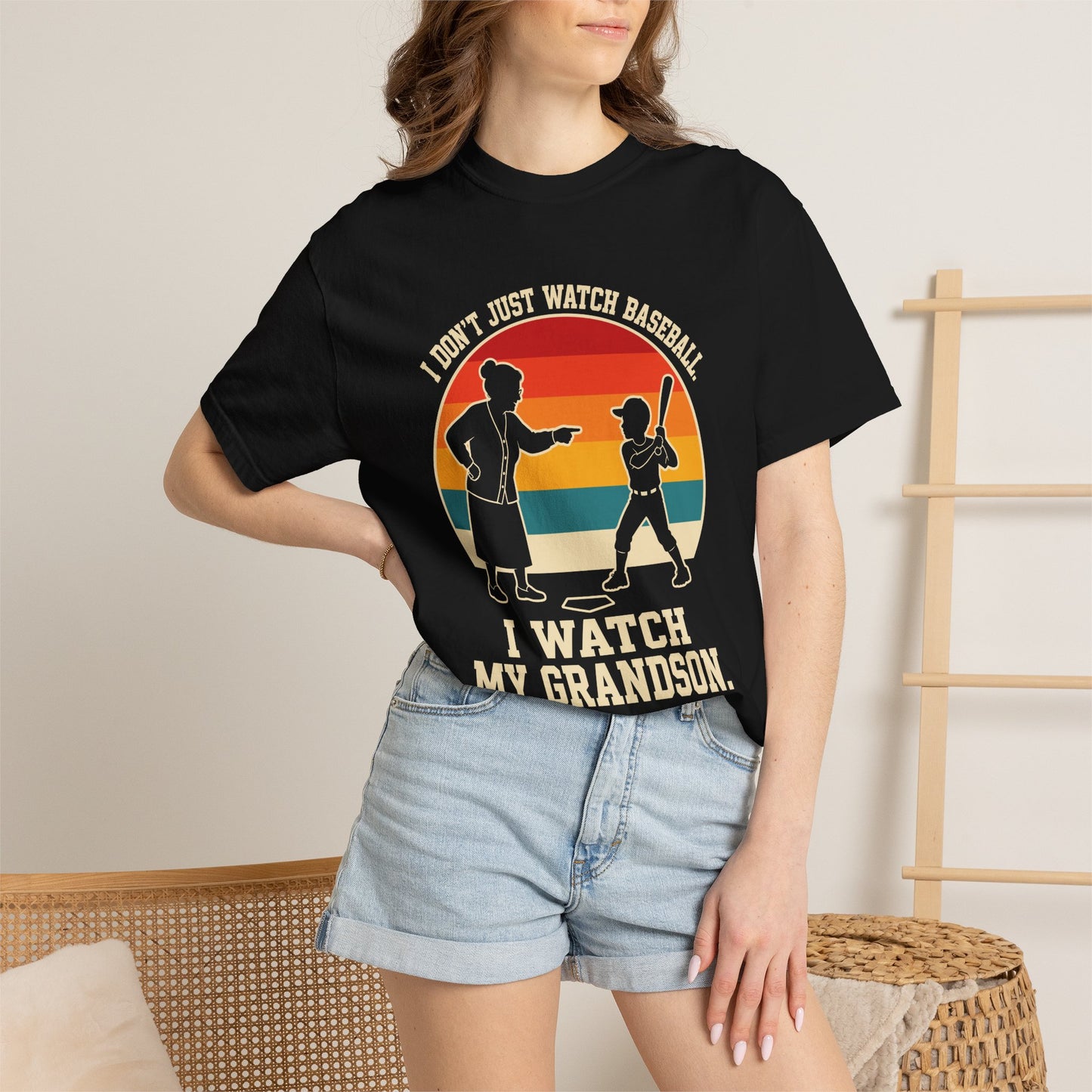 I Watch My Grandson T-Shirt
