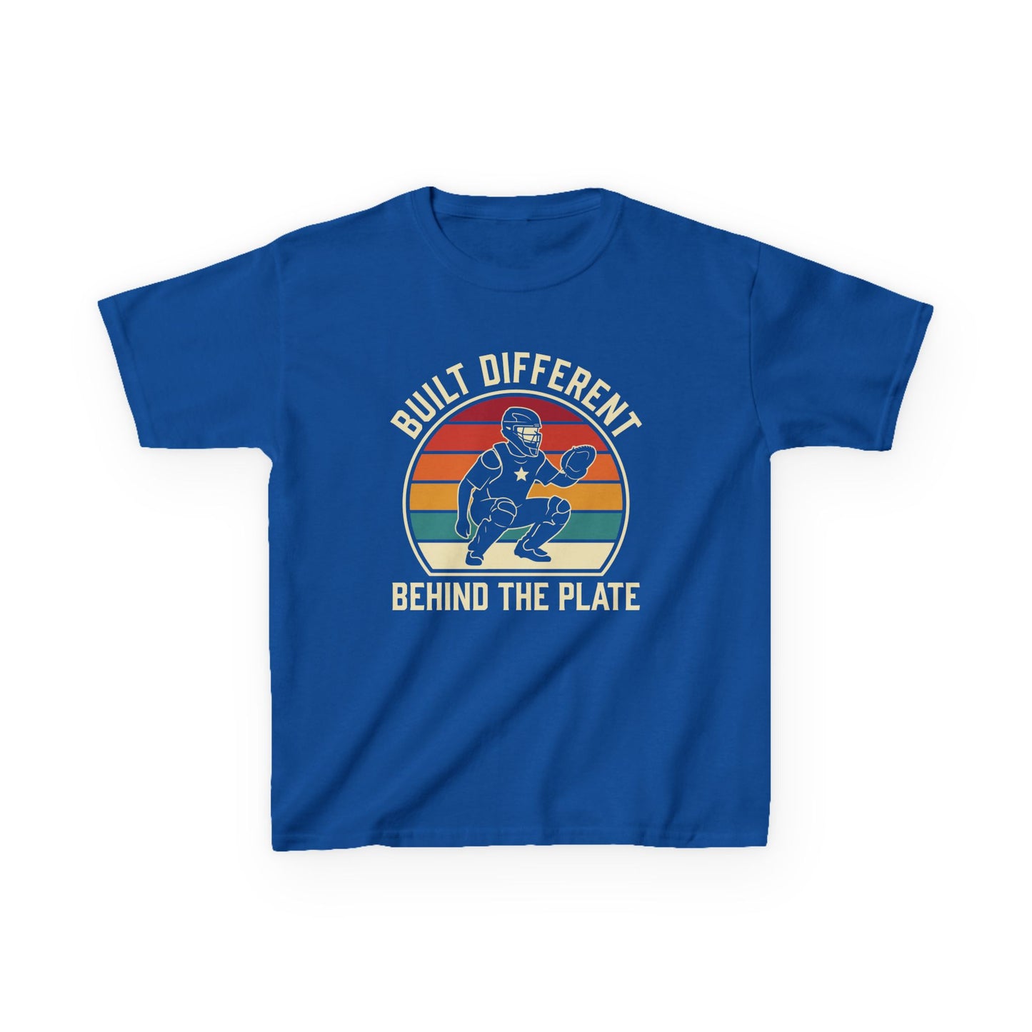 Built Different Catcher Kids T-shirt