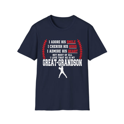 Adores Her Great-Grandson T-Shirt