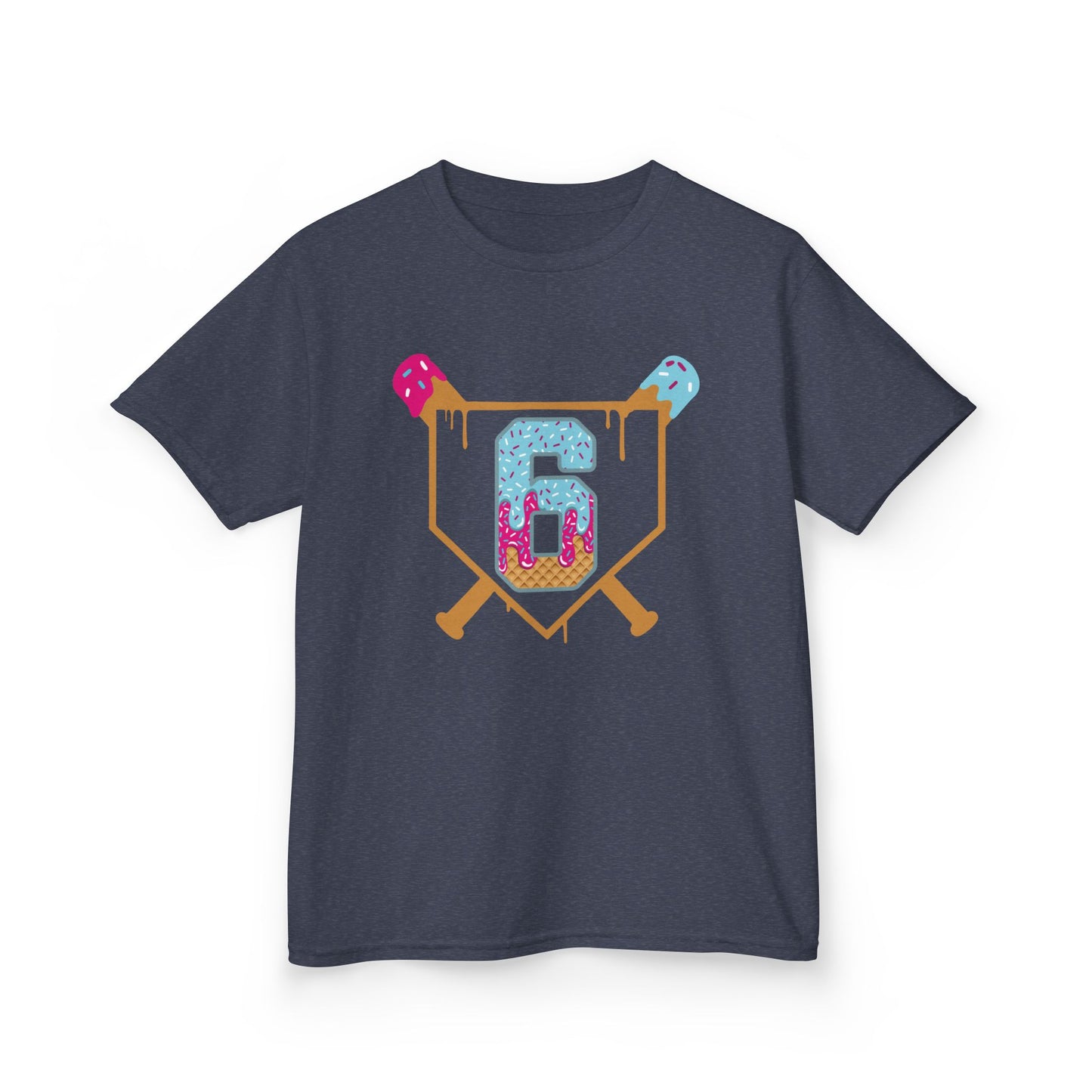 Baseball 6th Birthday Kids T-shirt