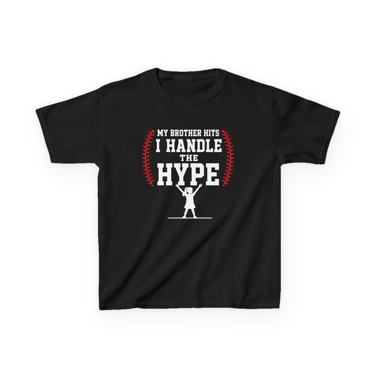 Little Sister Runs Hype Kids T-shirt