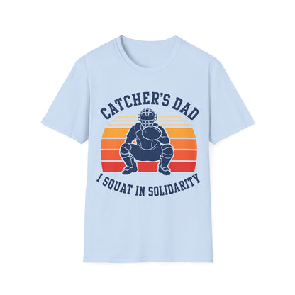 Catcher Dad Squats Too T-Shirt