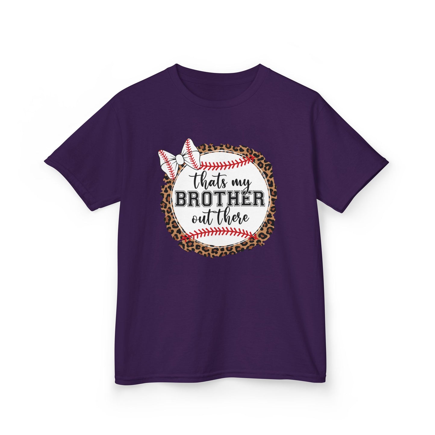 Bow-Wearing Brother Fan Kids T-shirt
