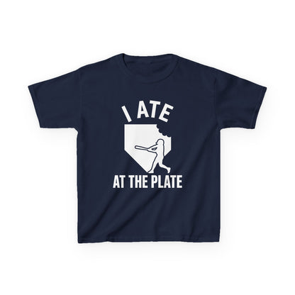 I Ate At The Plate Kids T-shirt