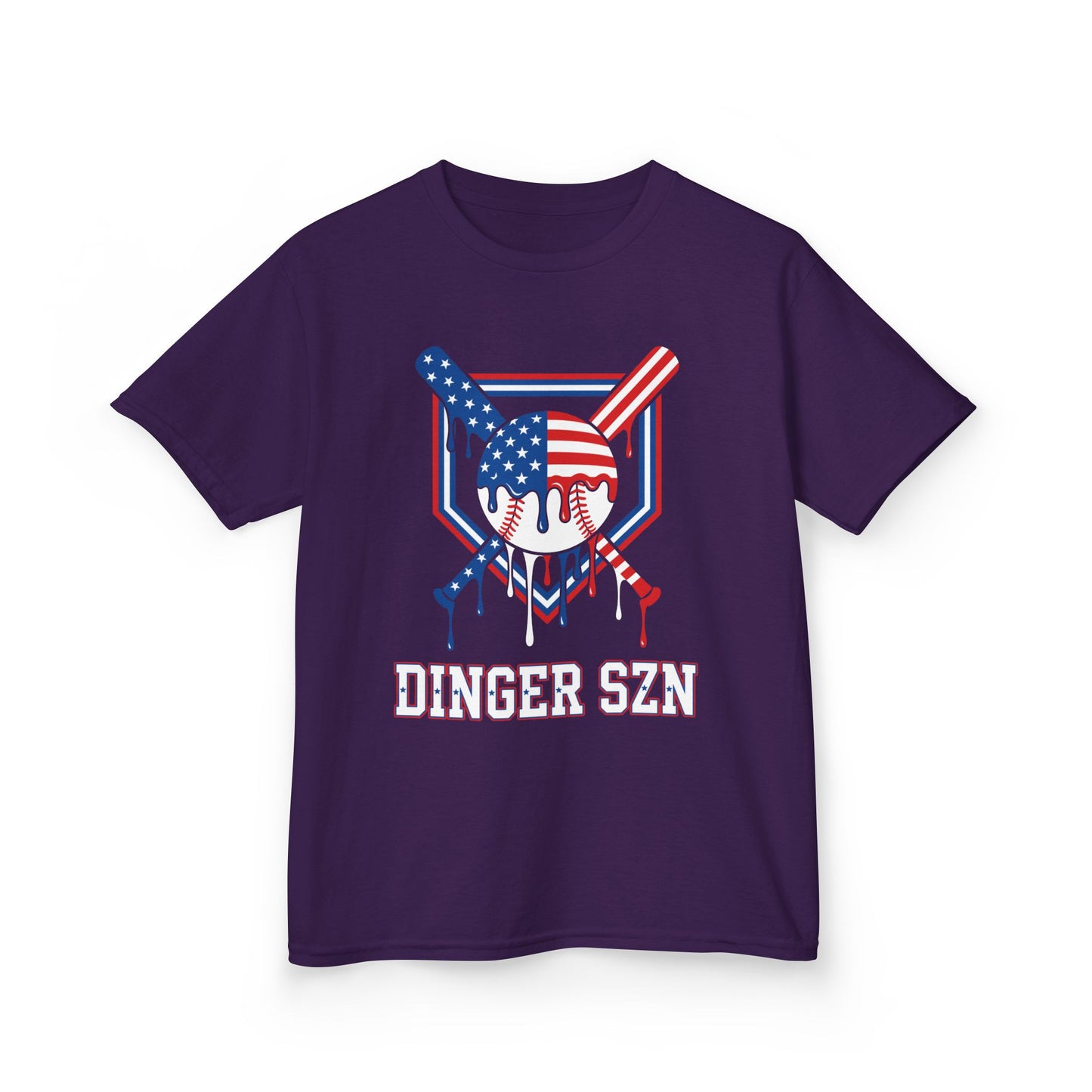 Dinger Szn Patriotic Kids T-shirt
