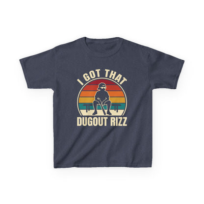 I Got That Dugout Rizz Kids T-shirt