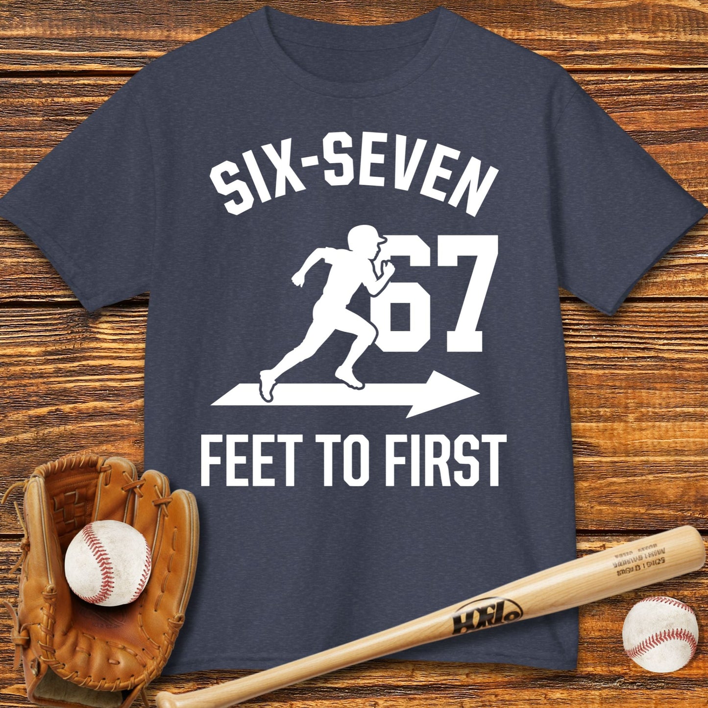 67 Base Runner Kids T-shirt - HomeRun PrintsKids clothes