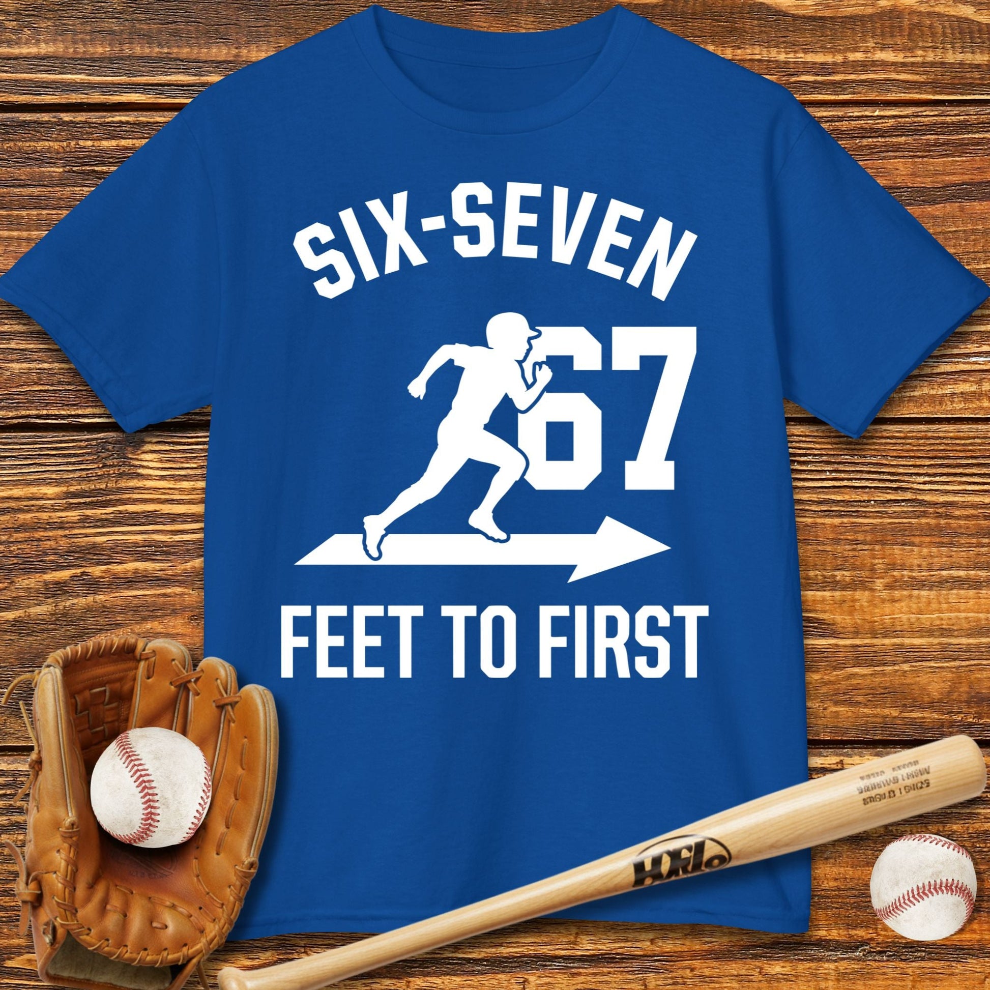 67 Base Runner Kids T-shirt - HomeRun PrintsKids clothes