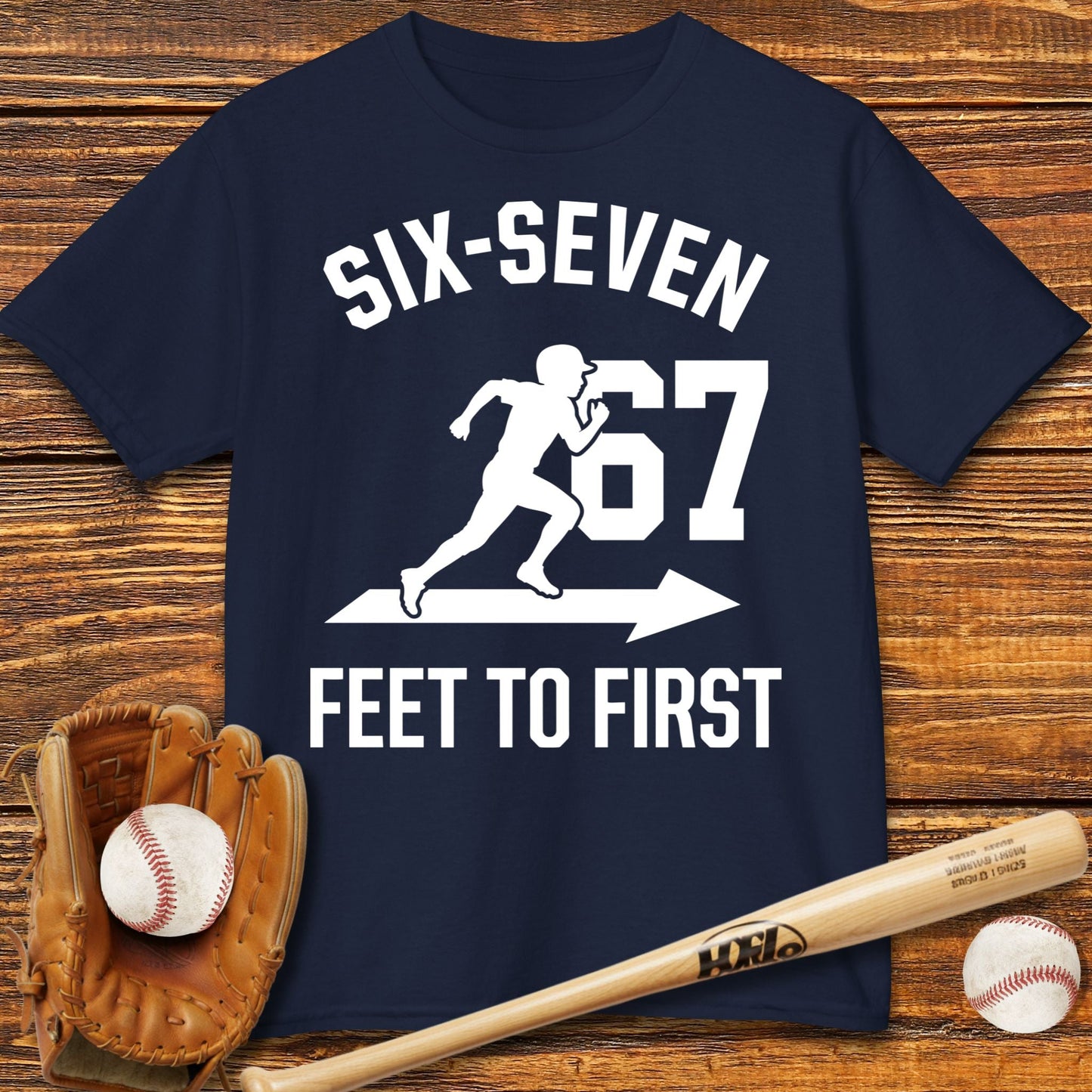 67 Base Runner Kids T-shirt - HomeRun PrintsKids clothes