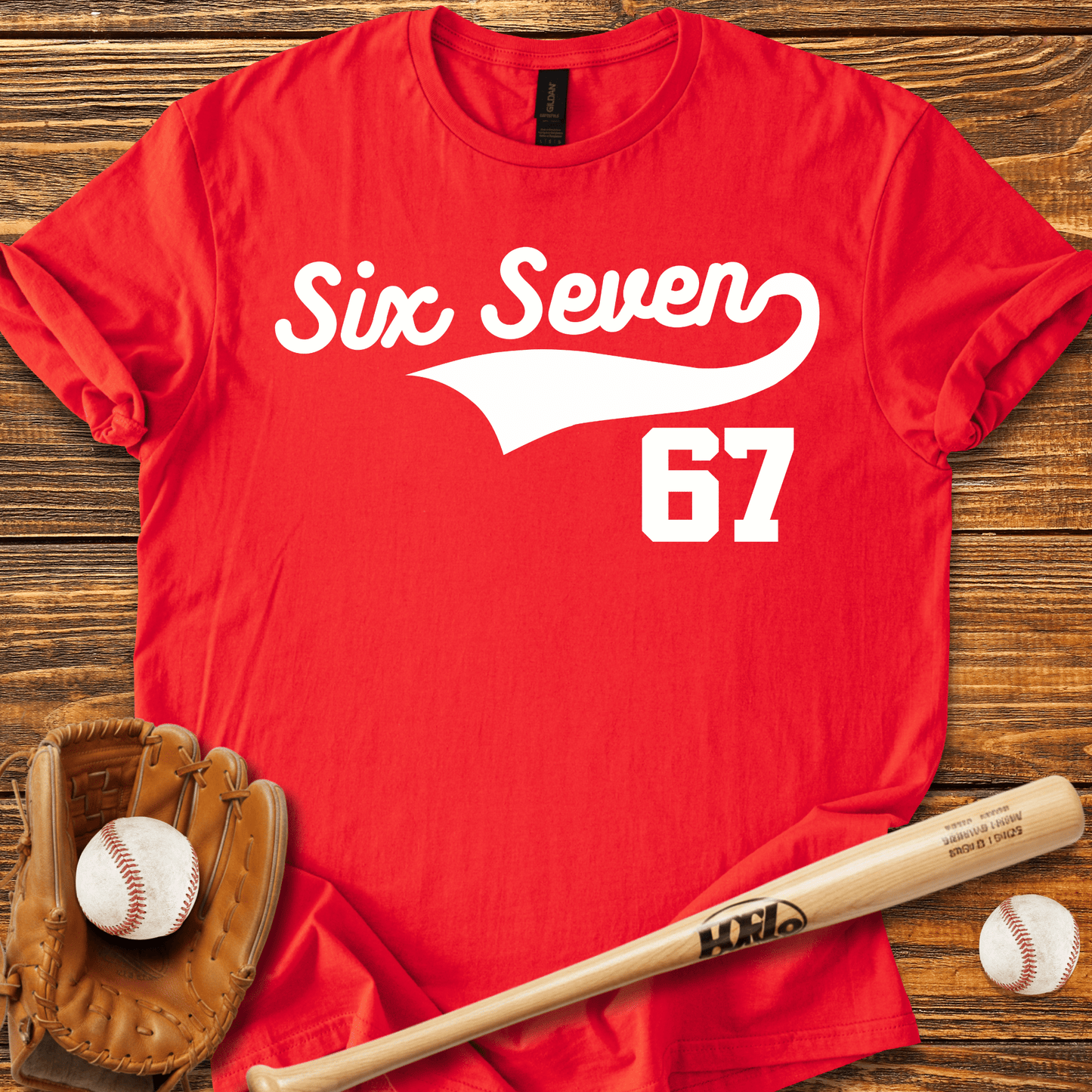 67 Baseball Style T-Shirt - HomeRun PrintsT-Shirt