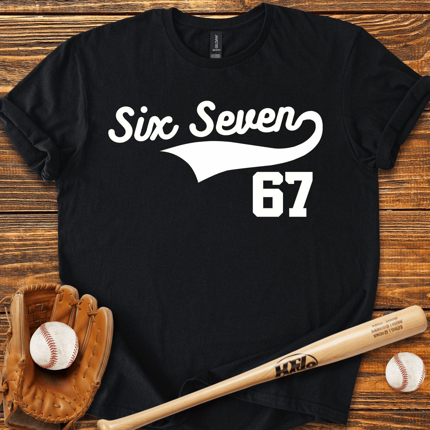 67 Baseball Style T-Shirt - HomeRun PrintsT-Shirt