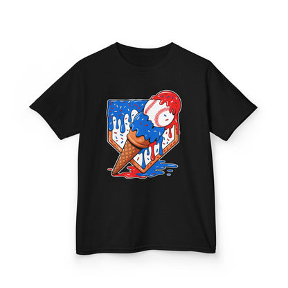 USA Ice Cream Drip Kids Tee