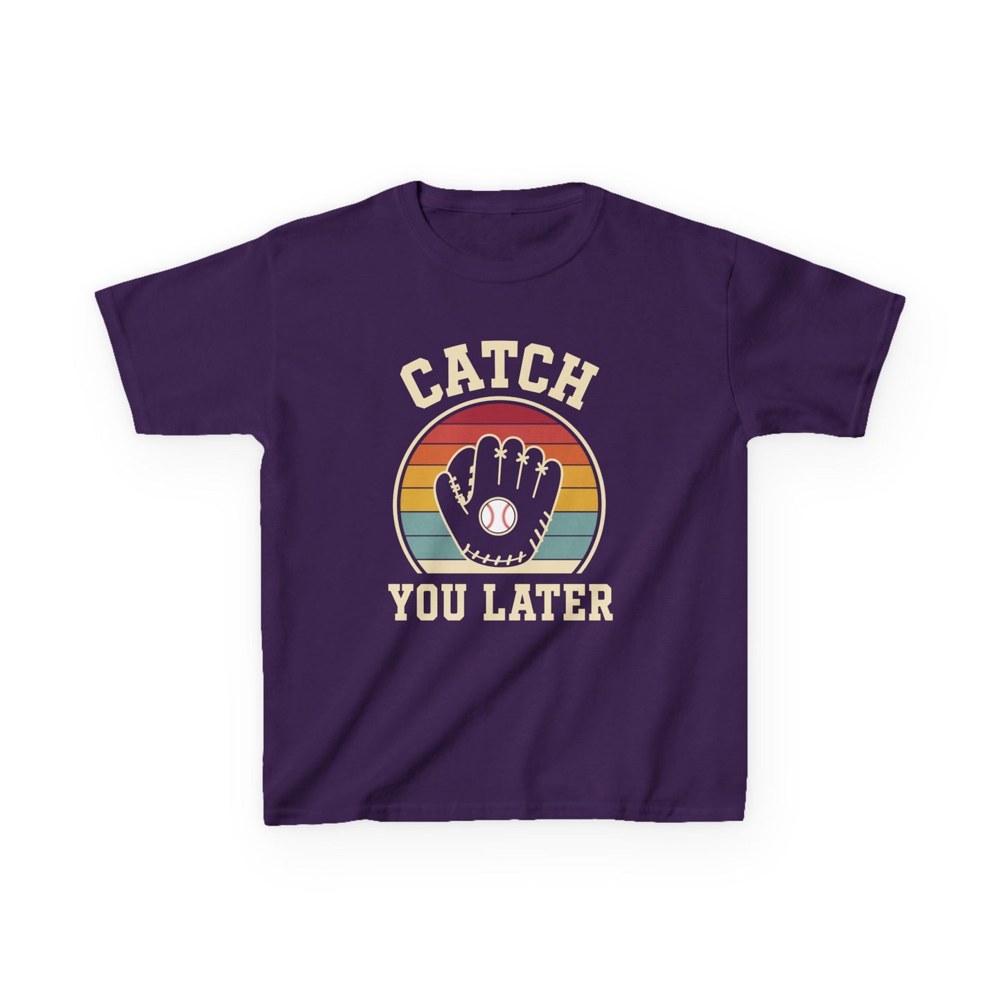 Catch You Later Catcher Kids T-shirt