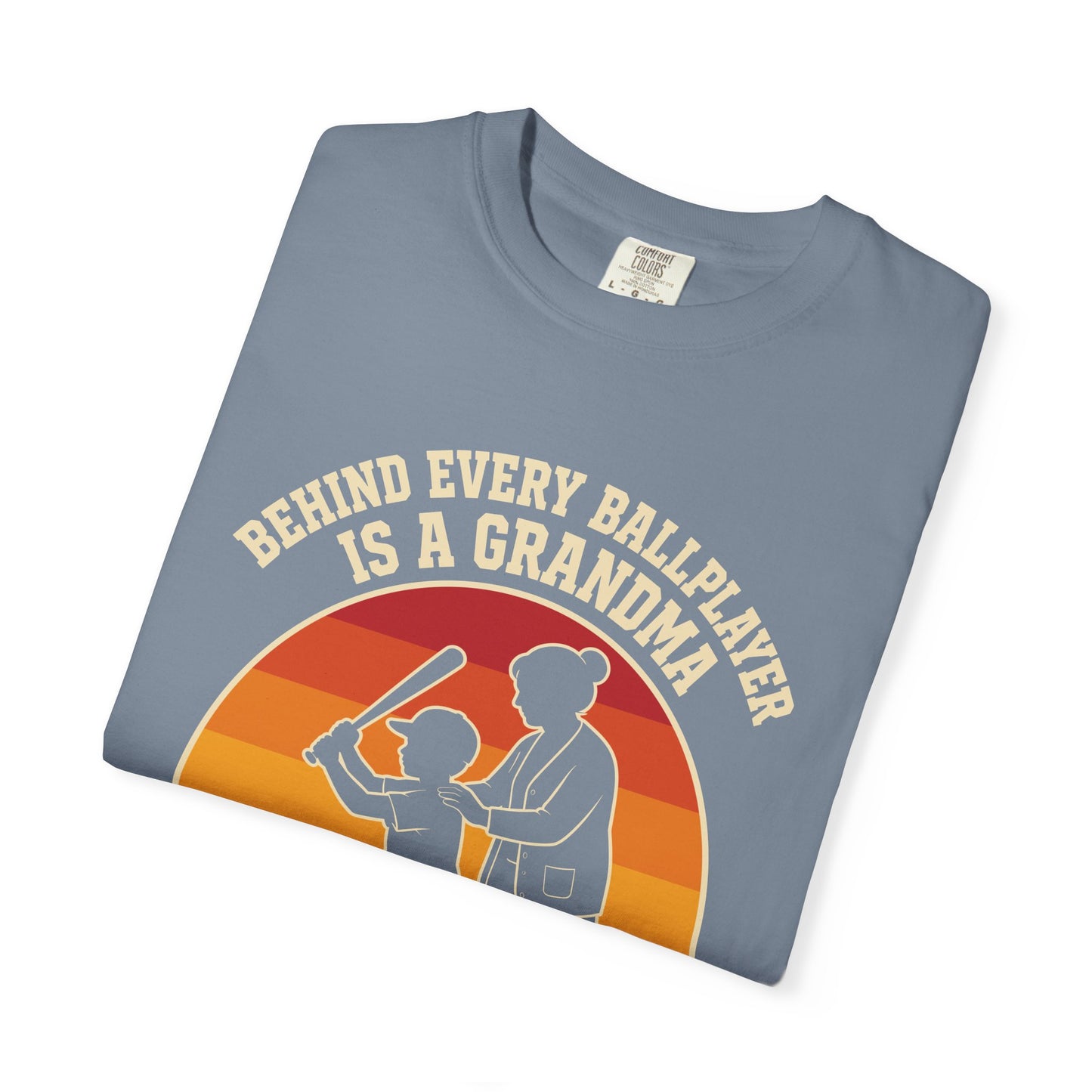 Behind Every Ballplayer A Grandma T-Shirt