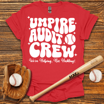 Umpire Audit Crew Adult T-Shirt