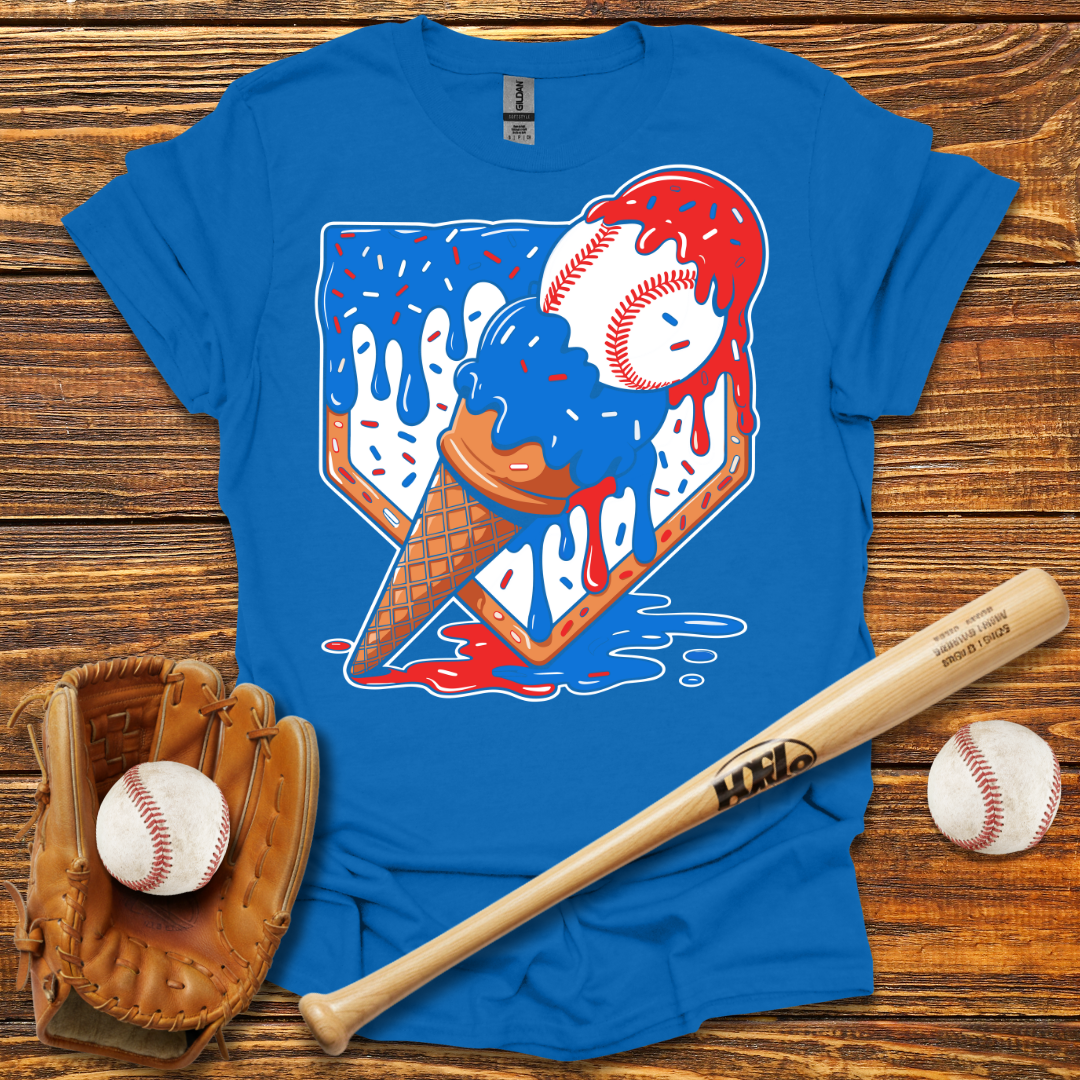 USA Ice Cream Drip Tee
