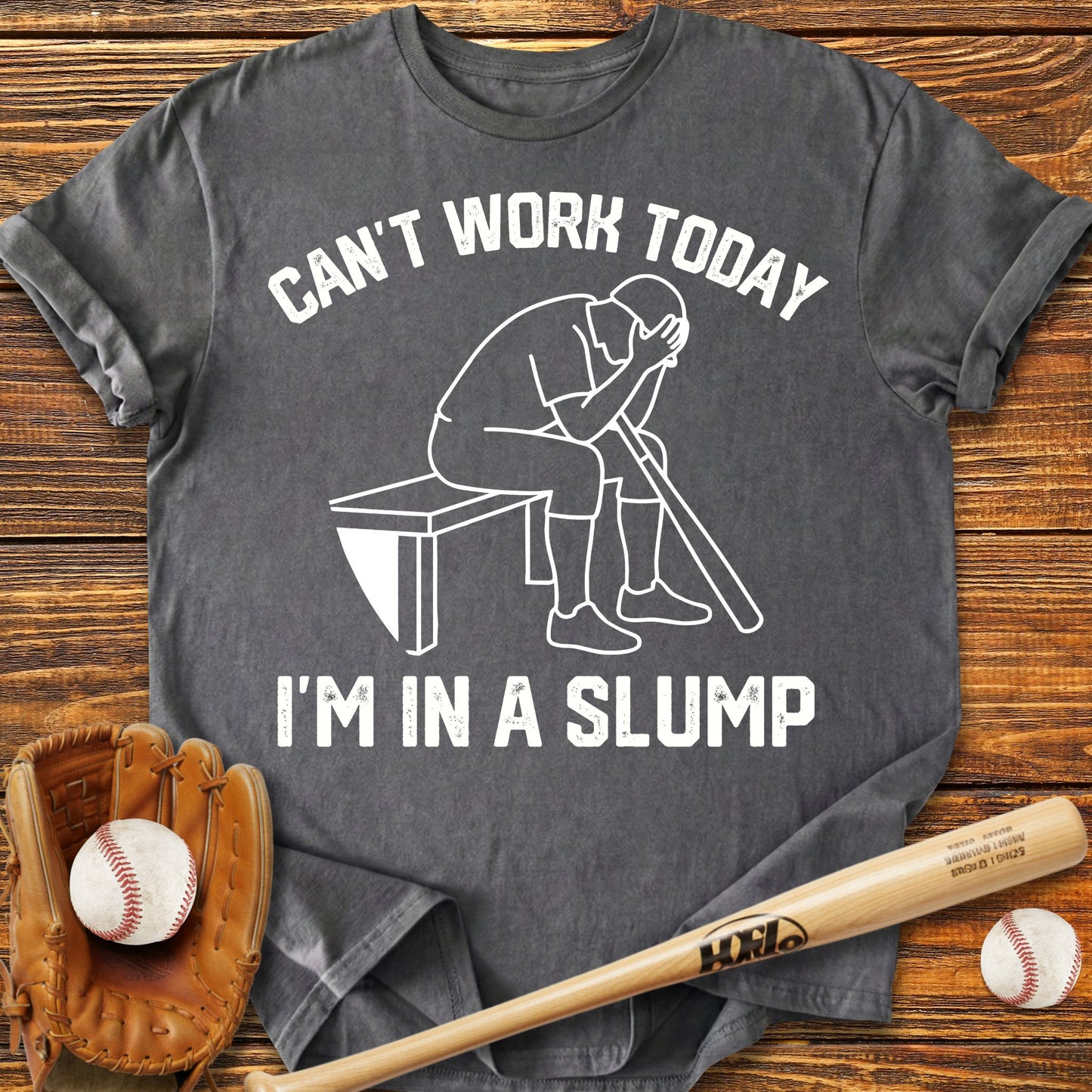 I'm In A Slump Adult T-Shirt