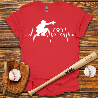 Heartbeat Catcher Adult T-Shirt