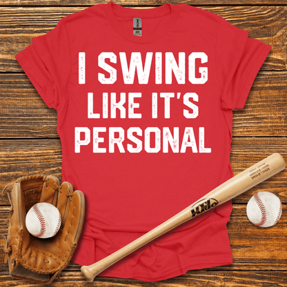 I Swing Like It's Personal Adult T-Shirt