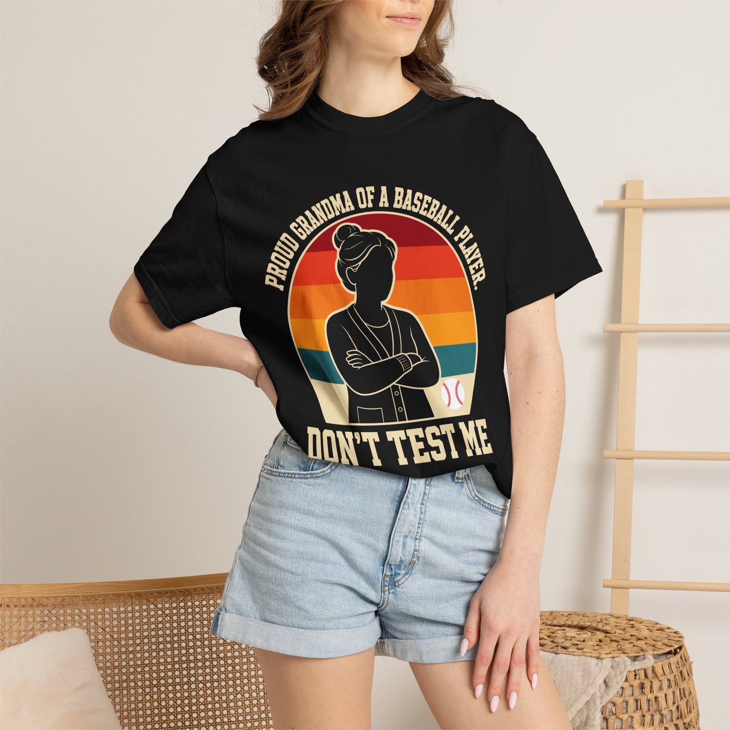 Proud Grandma Don't Test Me T-Shirt