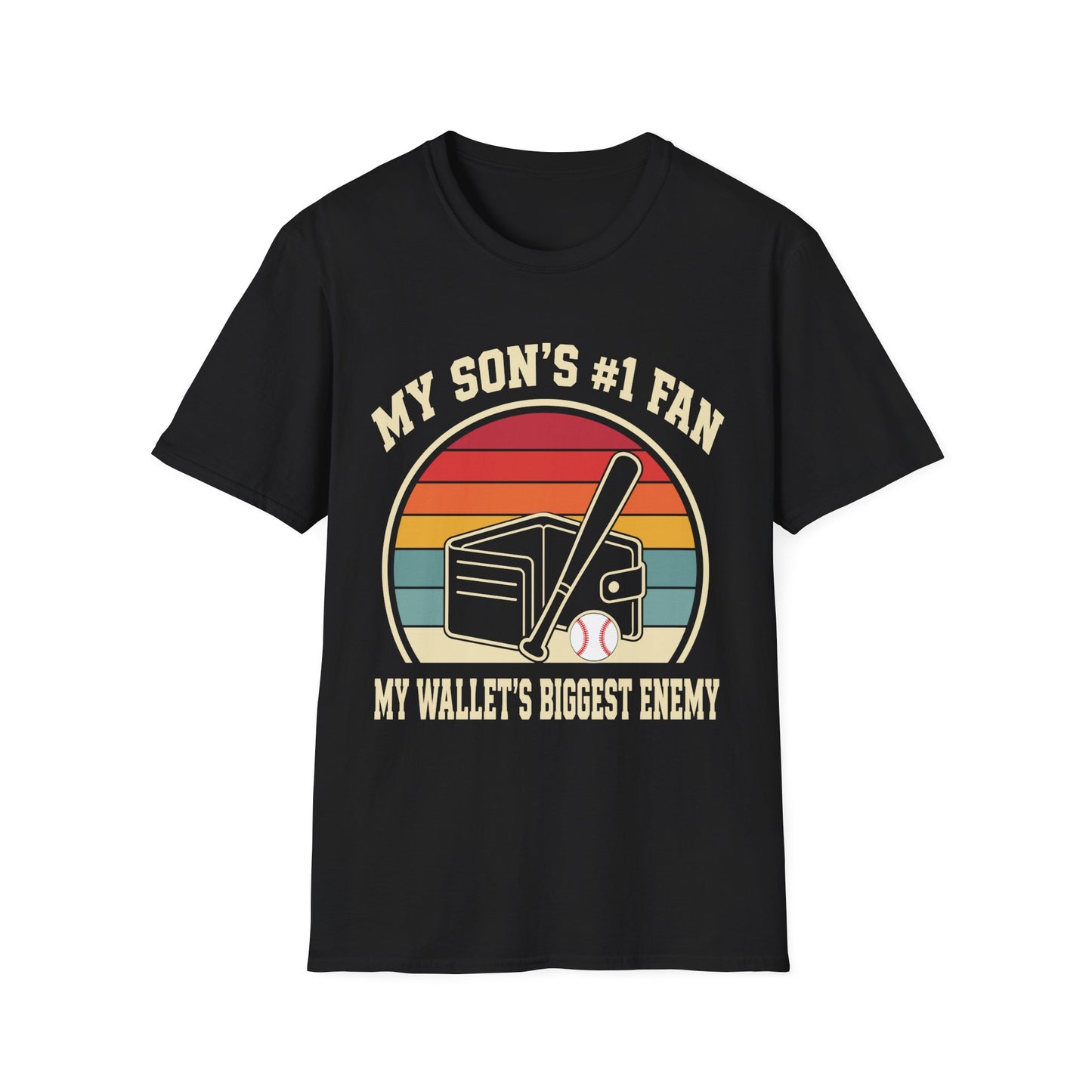 My Son's #1 Fan Wallet's Enemy T-Shirt