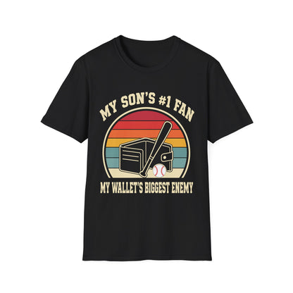 My Son's #1 Fan Wallet's Enemy T-Shirt
