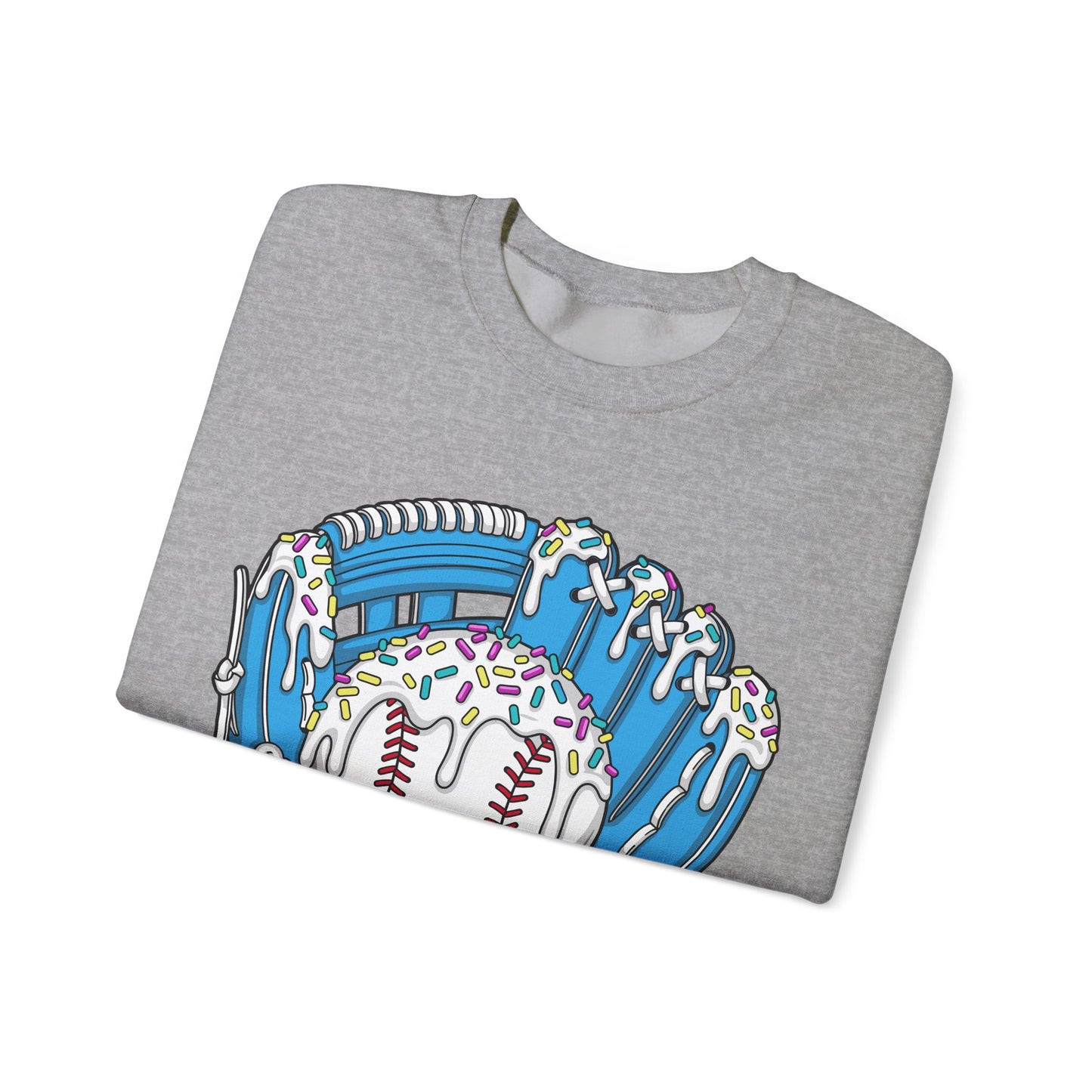 Drip Baseball Glove Sweatshirt