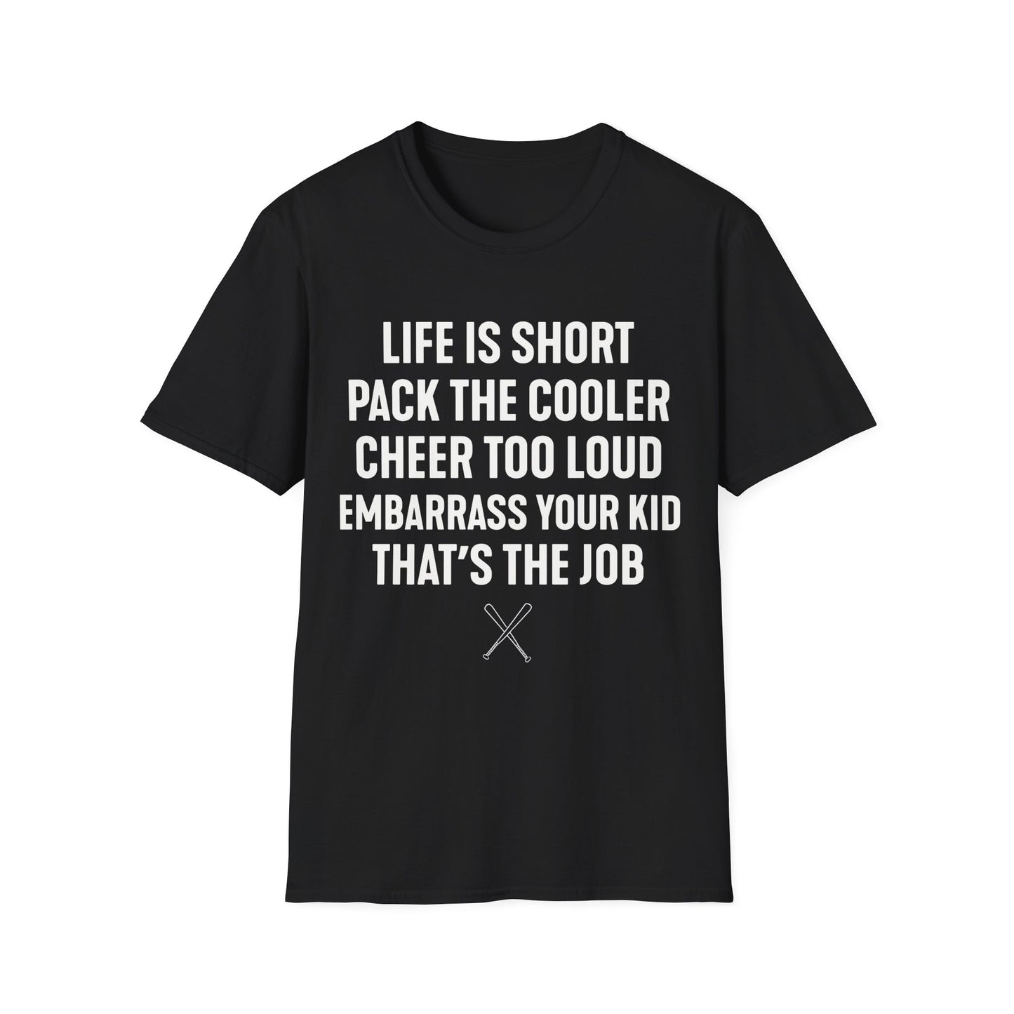 Loud Baseball Parent Life T-Shirt