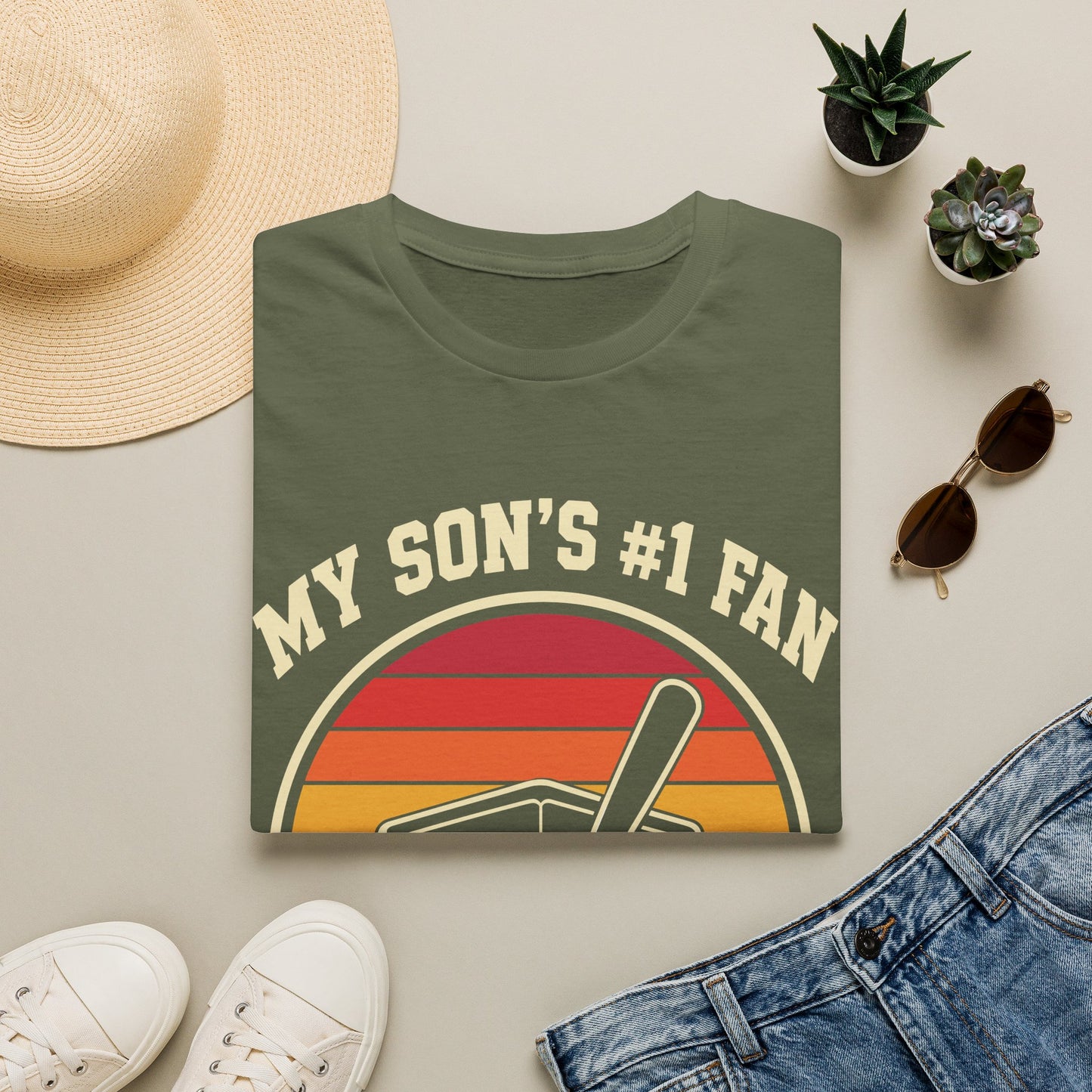 My Son's #1 Fan Wallet's Enemy T-Shirt