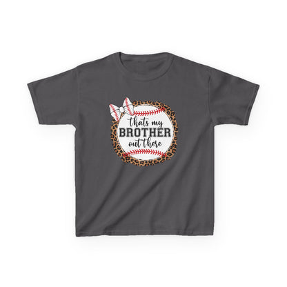 Bow-Wearing Brother Fan Kids T-shirt