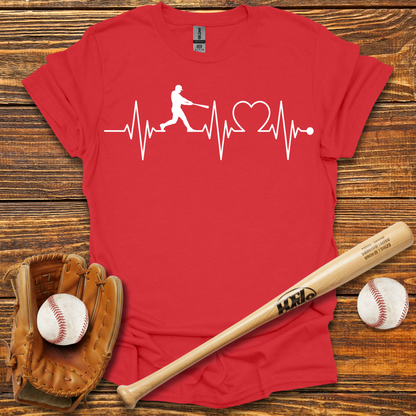 Heartbeat Adult T-Shirt