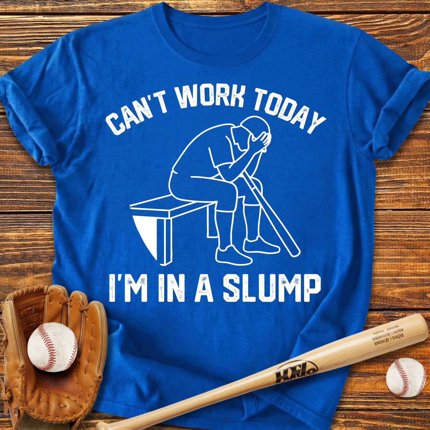 I'm In A Slump Adult T-Shirt